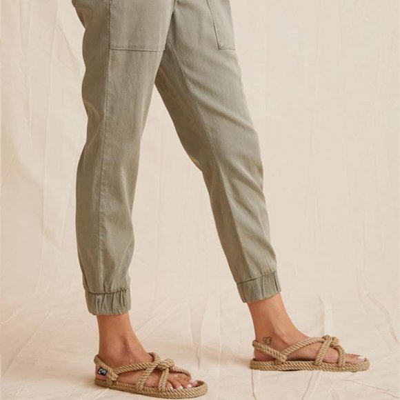 Bella Dahl Olive Green Joggers - Picture 6 of 7